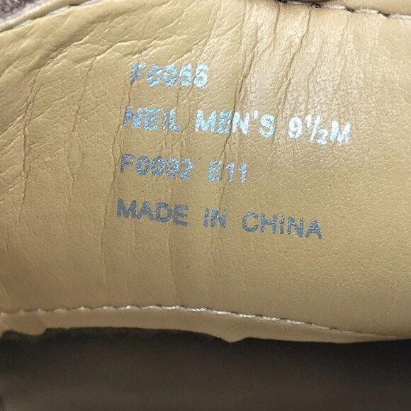 Calvin Klein Neil Loafer Brown Size 9.5 M Mens Slip On Shoes Model # F0055 - Picture 11 of 12